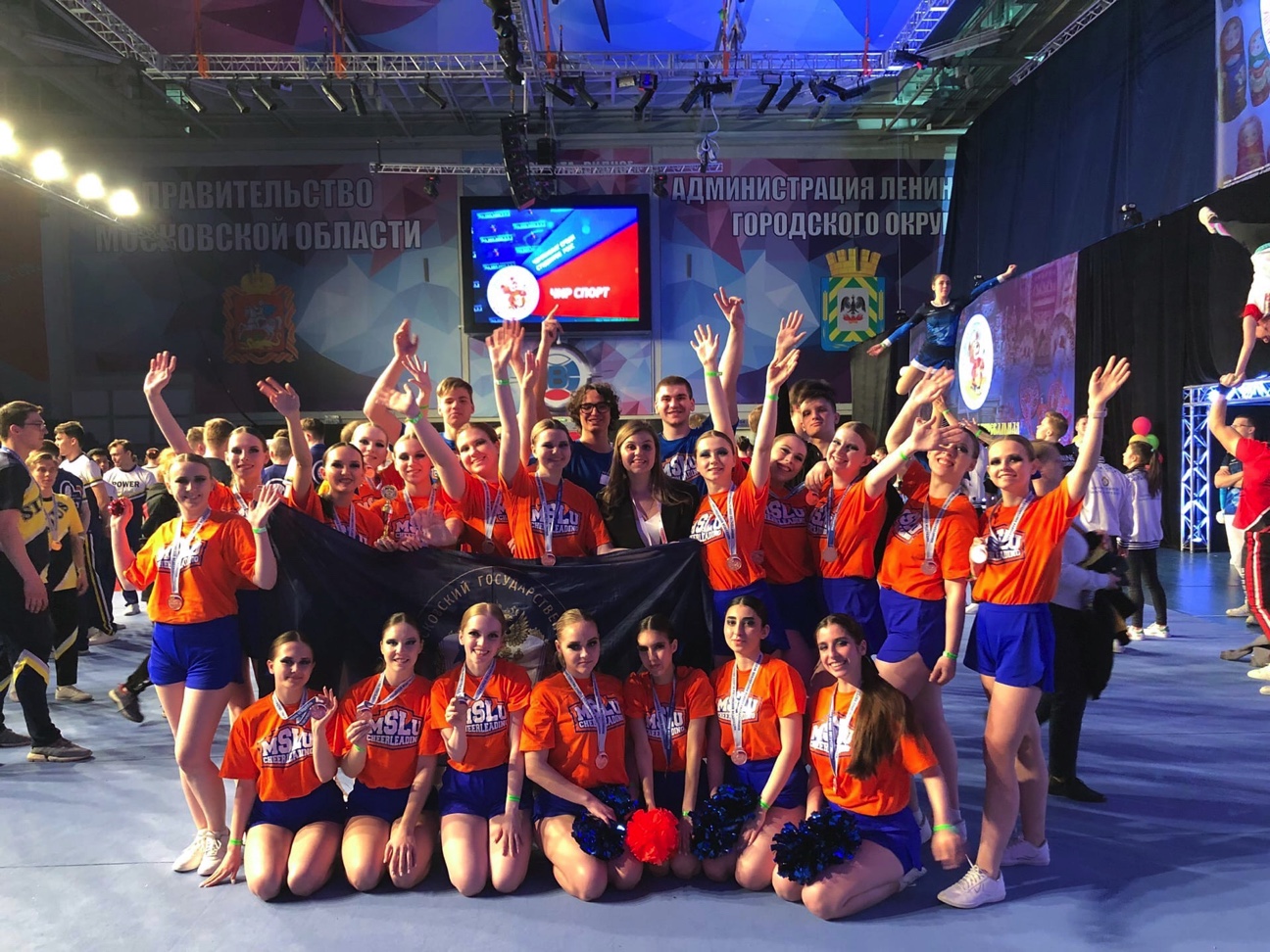 Бронза - наша! Команда МГЛУ завоевала бронзовую медаль Всероссийских студенческих соревнований по чирлидингу