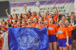 Студенты-чирлидеры ИМОиСПН МГЛУ - победители Московских студенческих спортивных игр!