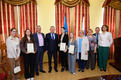 В МГЛУ прошло награждение победителей конкурса студенческих инициатив «Студенческий щит - 2023»