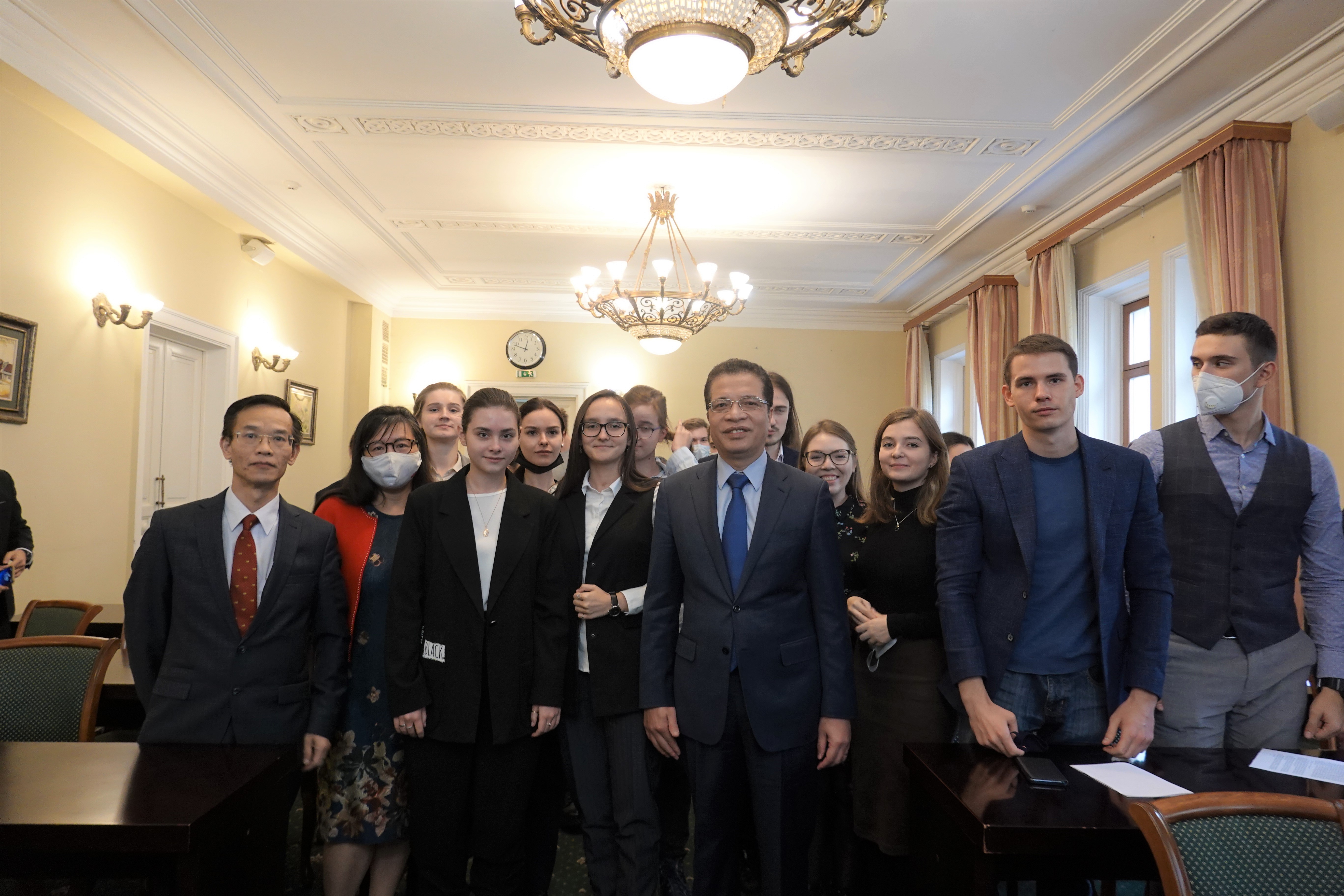 Visit to the Embassy of Vietnam 