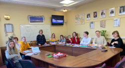 Первая встреча со студентами 1 курса ИМО и СПН, которые будут изучать армянский язык