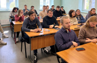 25 мая 2022 в Институте международного права и правосудия МГЛУ состоялась встреча студентов и представителя  СПП ГУ МВД России по г. Москве