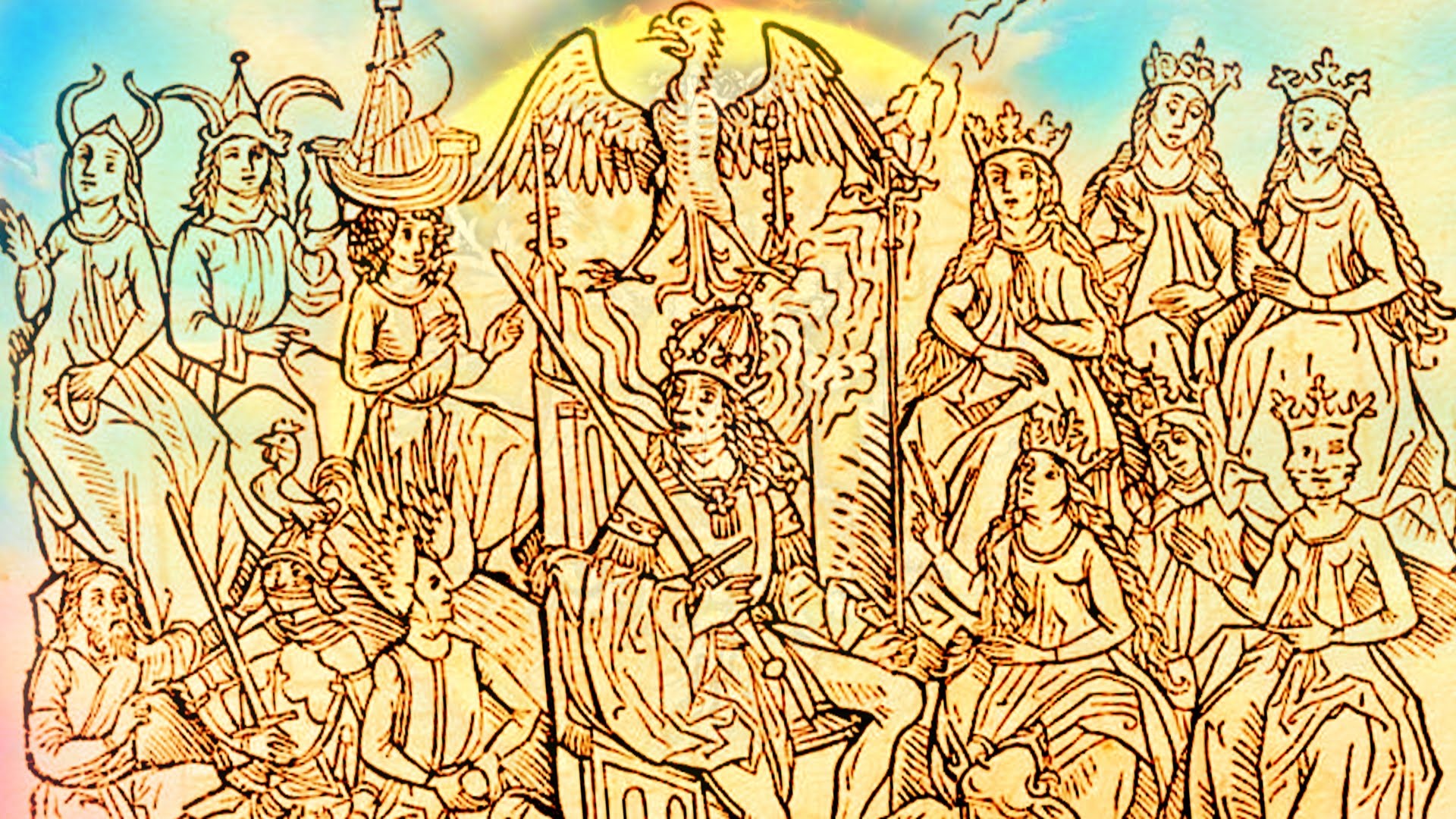 славянские языческие боги картинки