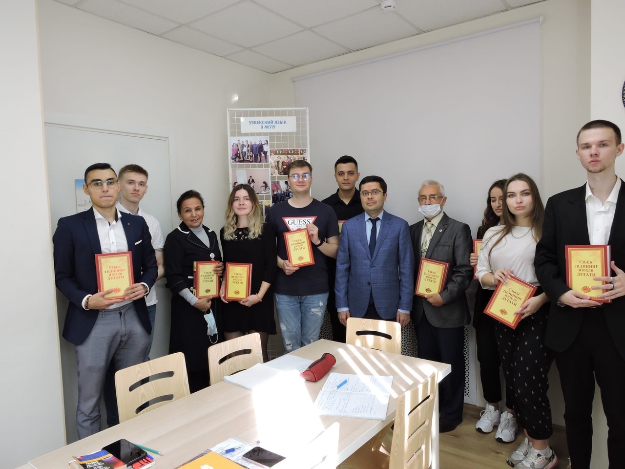 Встреча в Центре узбекского языка и культуры с представителями Посольства Республики Узбекистан в РФ