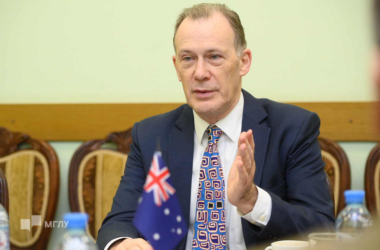 Чрезвычайный и Полномочный посол Австралии Грейм Михан посетил МГЛУ