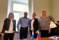 Центр международного сотрудничества встречает своих коллег из Университета Восточной Финляндии