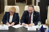 MSLU Signs an Agreement with the Federal Georgian National and Cultural Autonomy in Russia