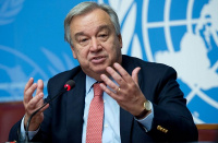 Participation in the linguistic support of the visit of the UN Secretary General to Moscow 