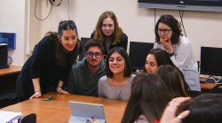 Встреча первокурсников-итальянистов со студентами из Италии