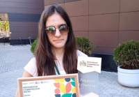 Виктория Артемова - лауреат Студенческой весны