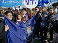 Московский парад студентов