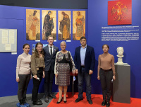 Студенты ПФ посетили открытие выставки «Москва греческая. От Феофана Грека до наших дней»