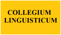 Collegium linguisticum 2018