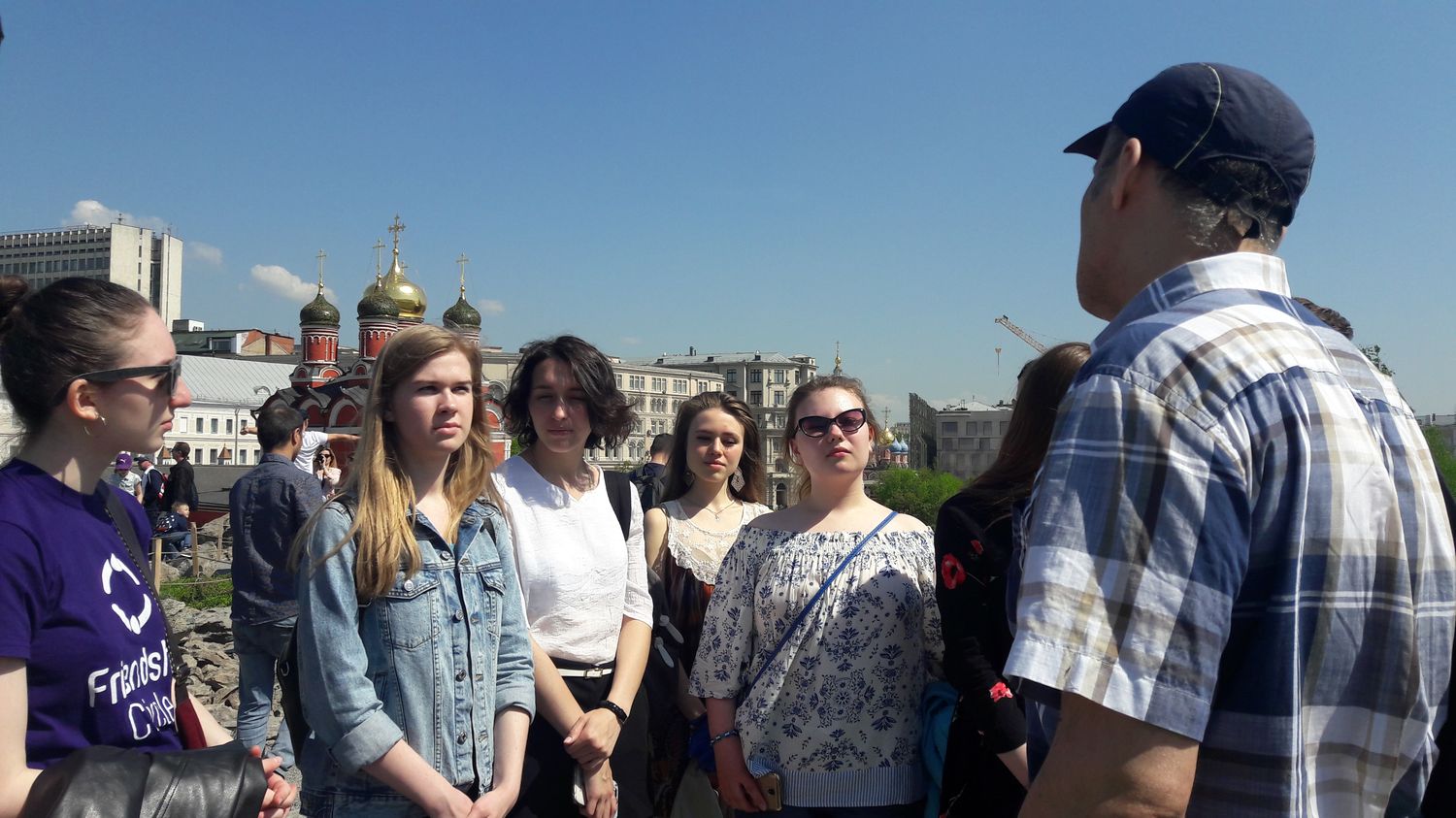 Студенты факультета гуманитарных наук на экскурсии «Еврейская Москва»