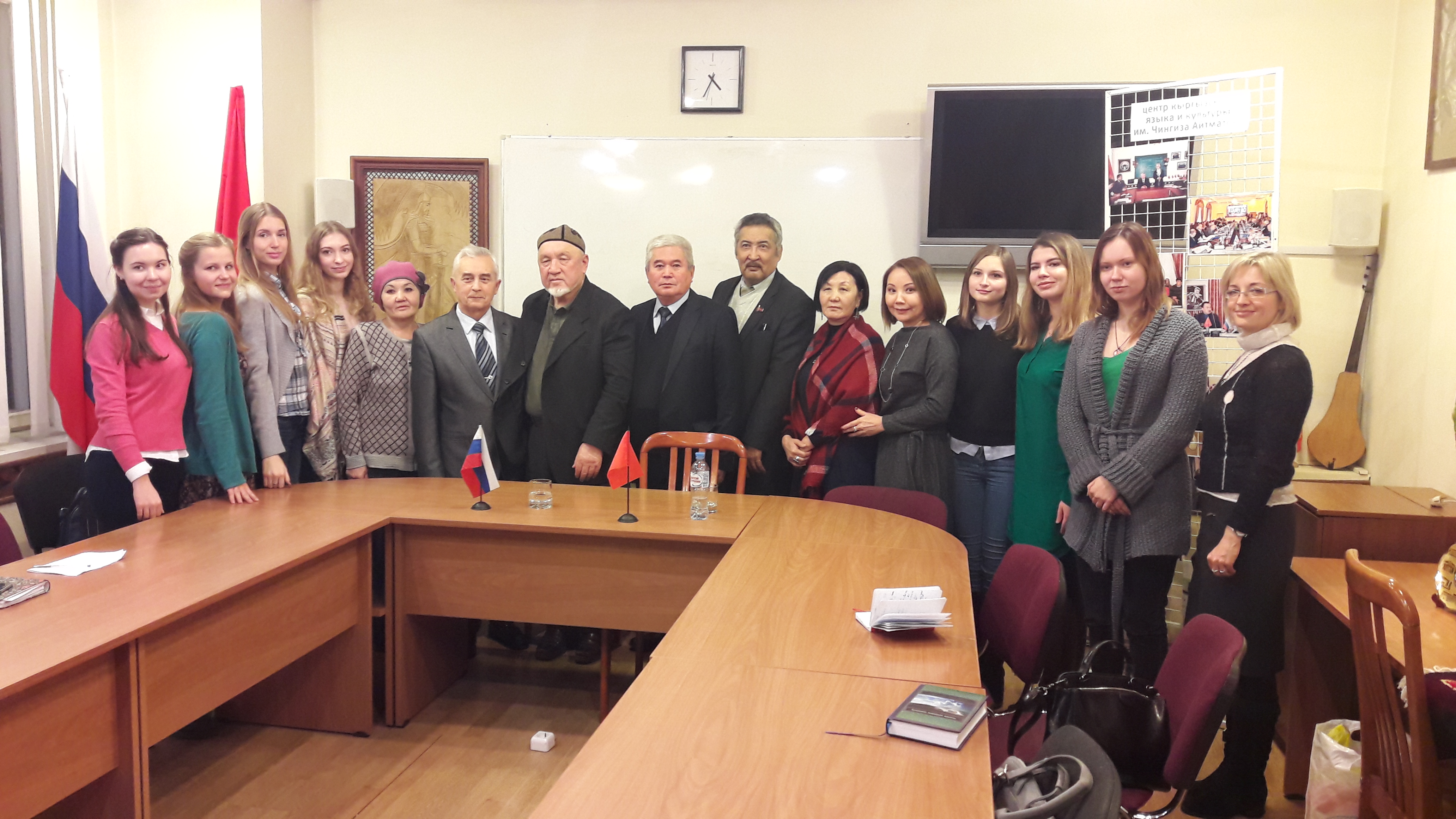 Встреча с народным поэтом Кыргызской Республики Надырбеком Алымбековым