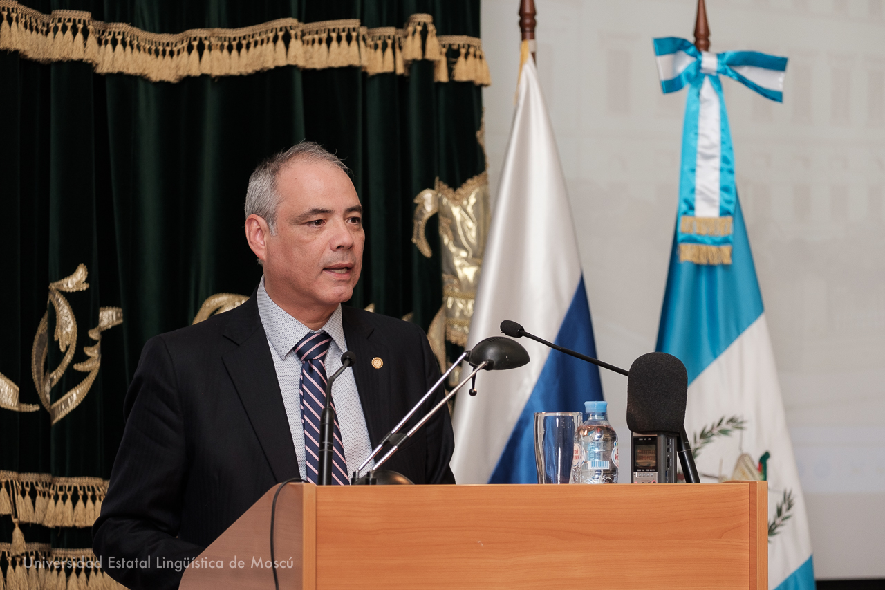 Встреча с министром иностранных дел республики Гватемала Луисом Каррансу  