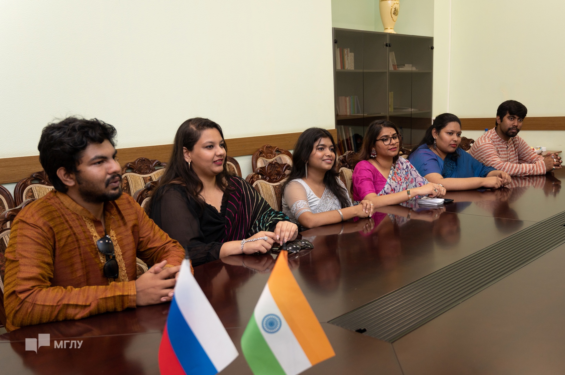 Rector Irina Kraeva Meets Counselor of the Indian Embassy