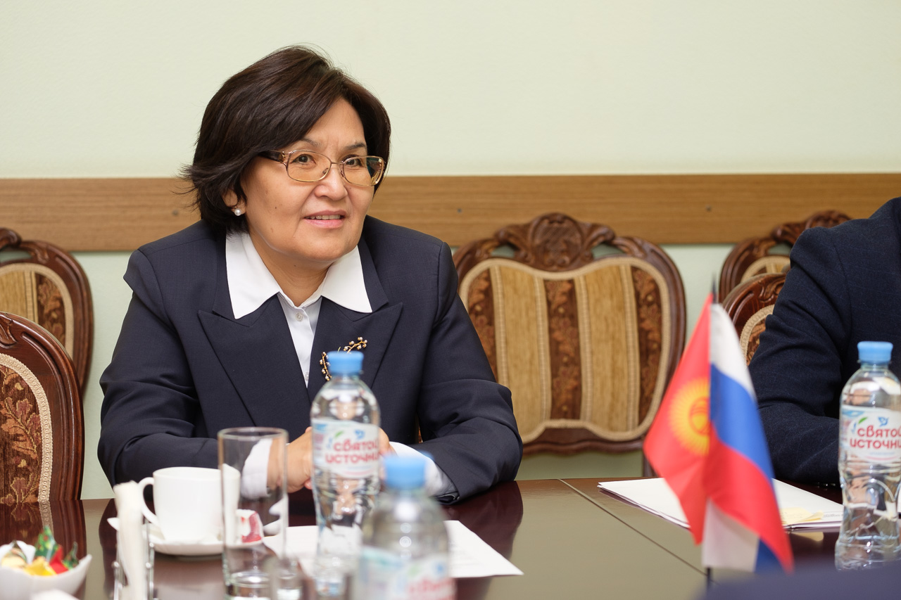 Встреча с Чрезвычайным и Полномочным Послом Кыргызской Республики в Российской Федерации 