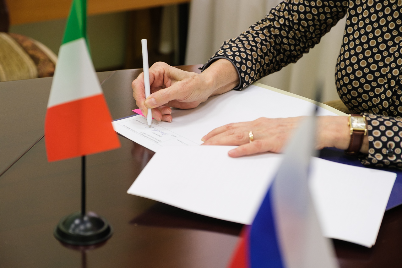 La MSLU e l'Istituto Italiano di Cultura presso l'Ambasciata Italiana nella Federazione Russa hanno sottoscritto un accordo di collaborazione