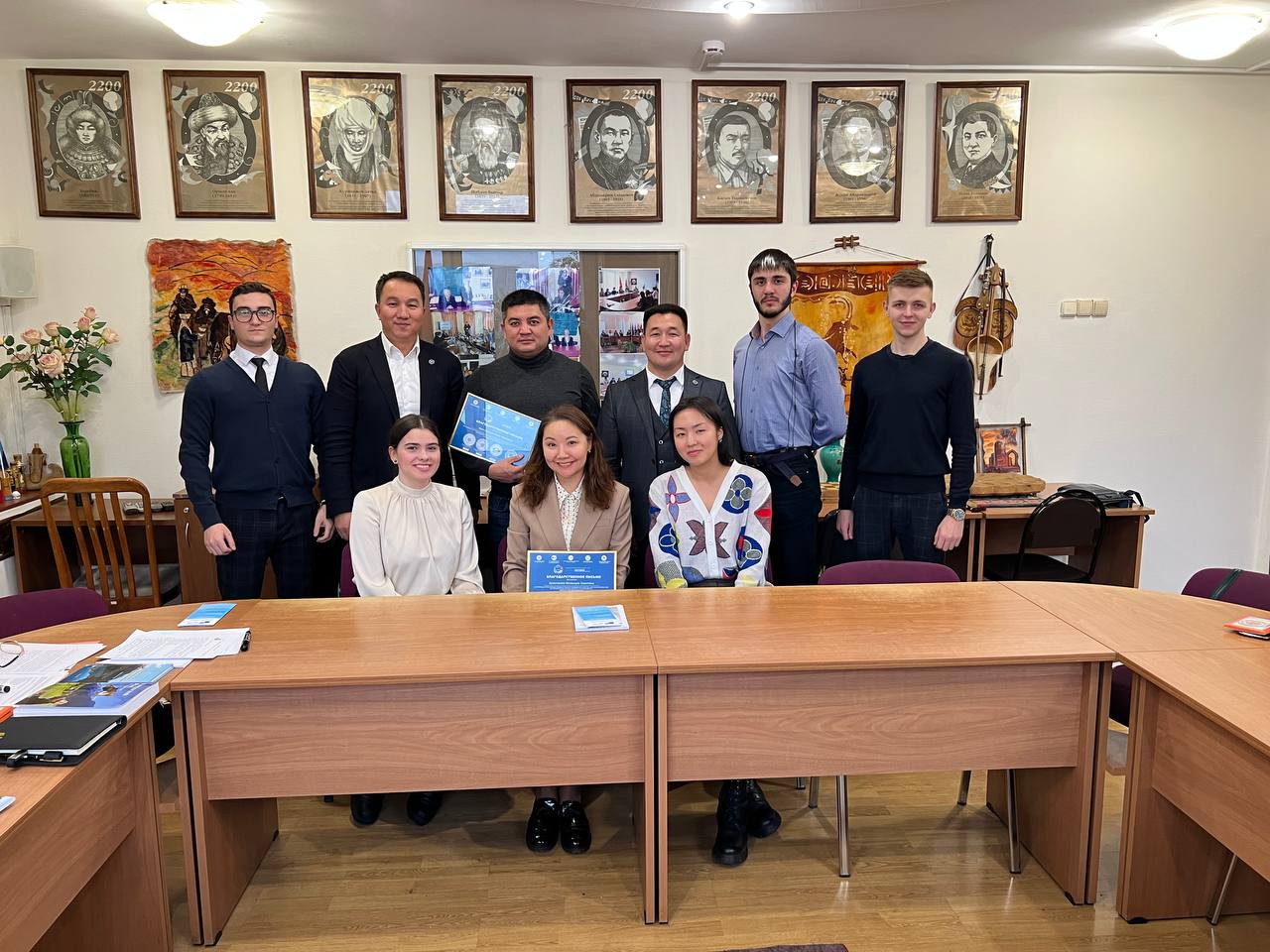 Встреча студентов МГЛУ с представителями киргизской диаспоры