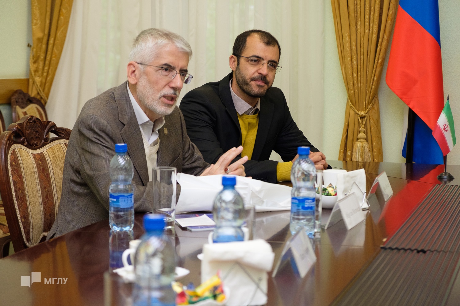 Встреча ректоров МГЛУ и университета имени Алламе Табатабаи (Иран)