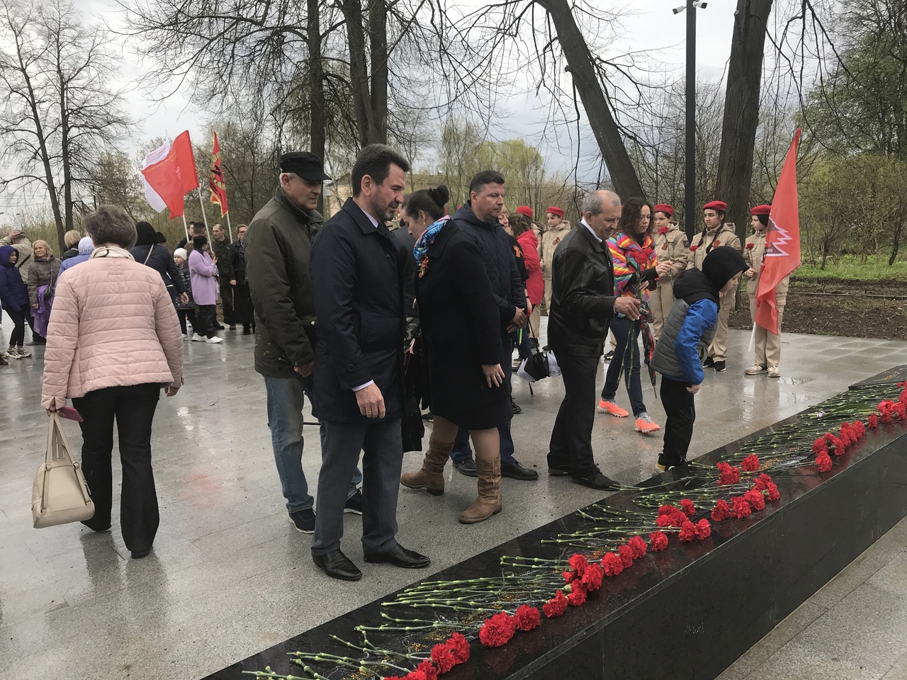 Митинг, посвящённый памяти павших в Великой Отечественной Войне